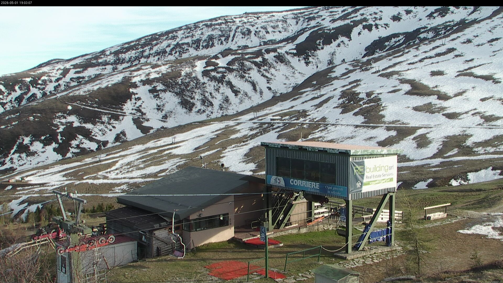 immagine della webcam nei dintorni di Crissolo Pian della Regina: webcam Pian Mune'