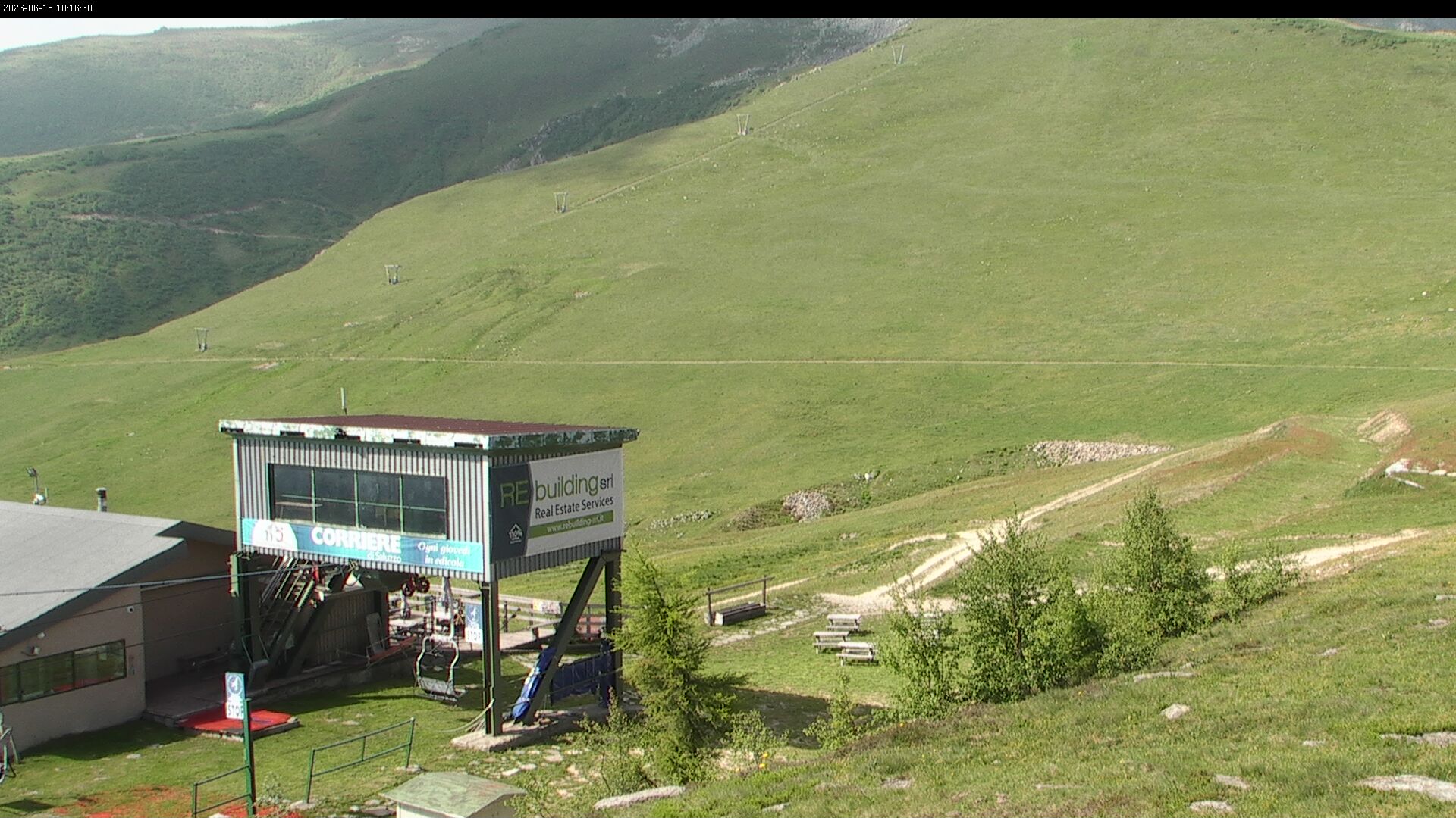 immagine della webcam nei dintorni di Sampeyre: webcam Pian Mune'