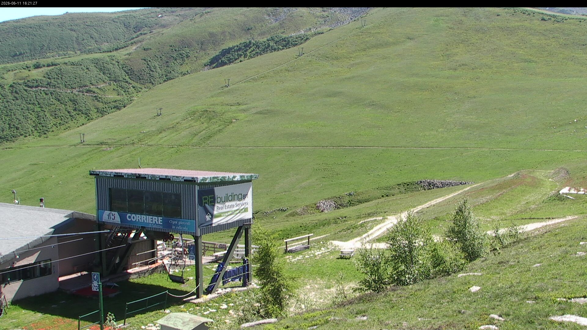 immagine della webcam nei dintorni di Rucas di Bagnolo: webcam Pian Mune'